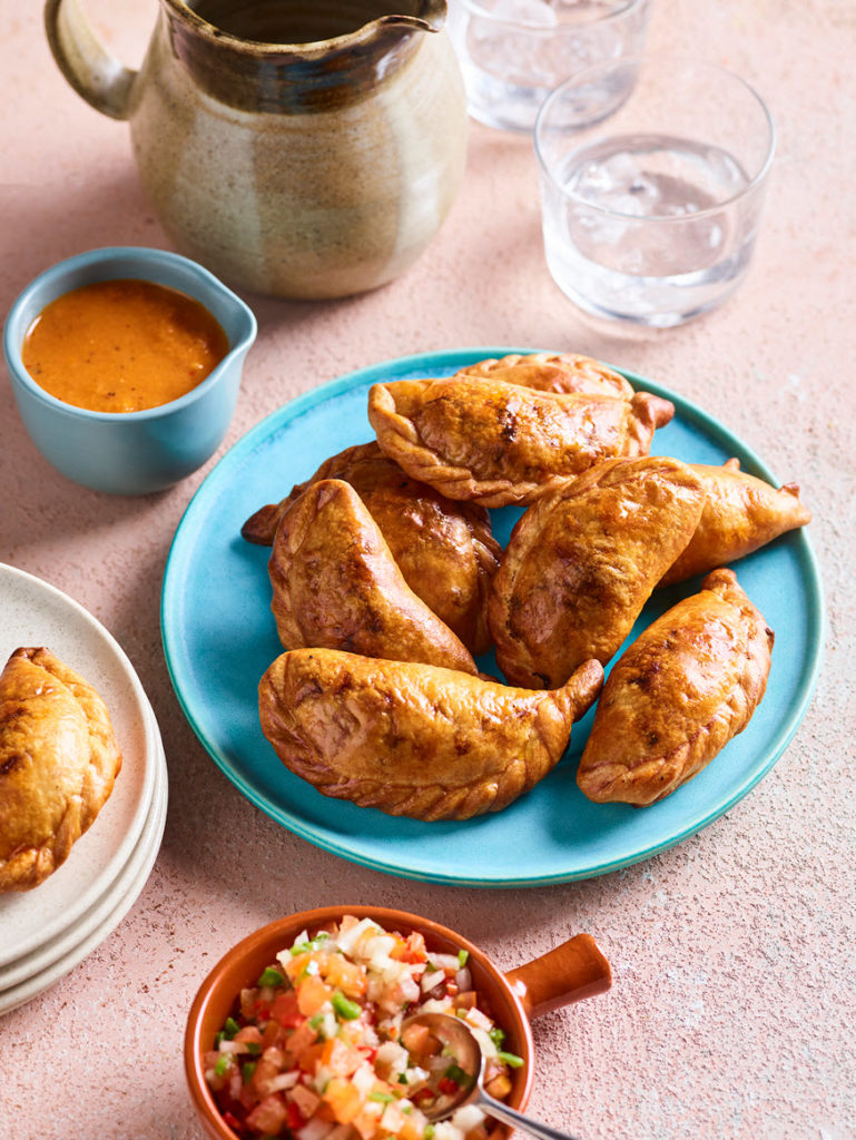 Chicken empanadas with pebre Miele Experience Centre